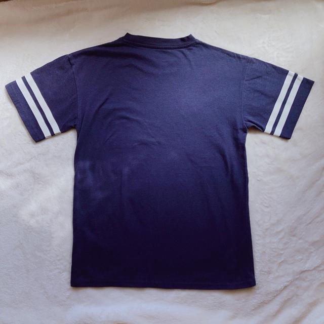 KANGOL カンゴール 胸ポケット ロゴプリント 半袖 Tシャツ 紺色 150 N2m < ブランド KANGOL カンゴール 胸ポケット ロゴプリント 半袖 Tシャツ 紺色 150 N2m < ブランドの