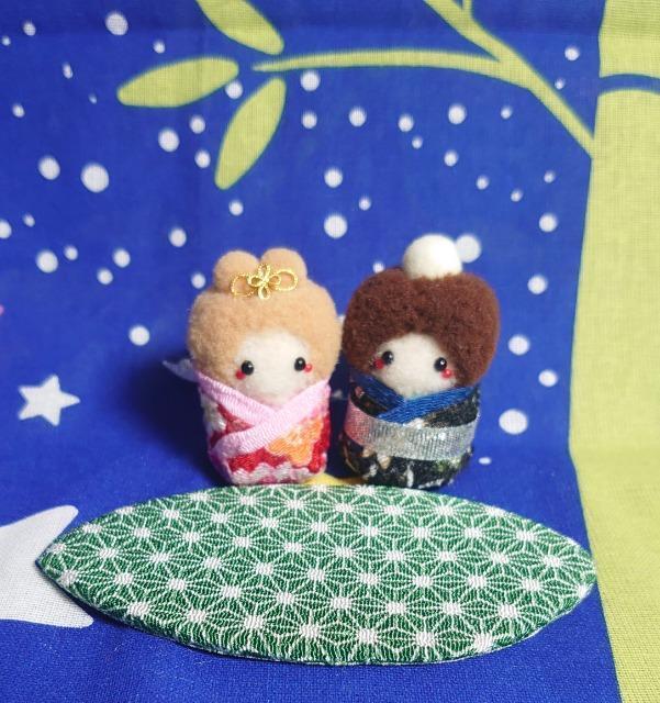 ハンドメイド♪ポンポンこけし風マスコット★七夕飾りセット★織姫様と彦星様 < ペット/手芸/園芸 ハンドメイド♪ポンポンこけし風マスコット★七夕飾りセット★織姫様と彦星様 < ペット/手芸/園芸の