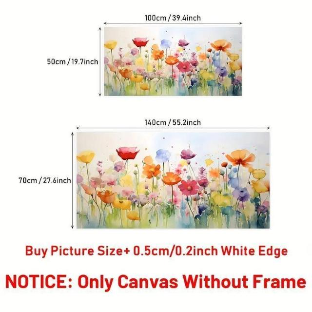 爆ヤス価格1190円★現代フローラルキャンバスウォールアートプリント、ファンタジーフラワーテーマ 50×100cm < インテリア/ライフ 爆ヤス価格1190円★現代フローラルキャンバスウォールアートプリント、ファンタジーフラワーテーマ 50×100cm < インテリア/ライフの