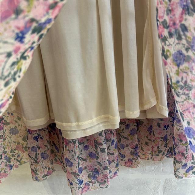 LagunaMoon★花柄ベアマキシワンピース★ < ブランド  LagunaMoon★花柄ベアマキシワンピース★ < ブランドの