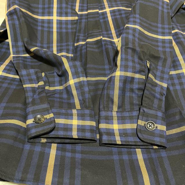 【TAKEO KIKUCHI】 ビッグタータンチェックスタンドカラーシャツ L 長袖シャツ ボタンダウン < ブランド 【TAKEO KIKUCHI】 ビッグタータンチェックスタンドカラーシャツ L 長袖シャツ ボタンダウン < ブランドの