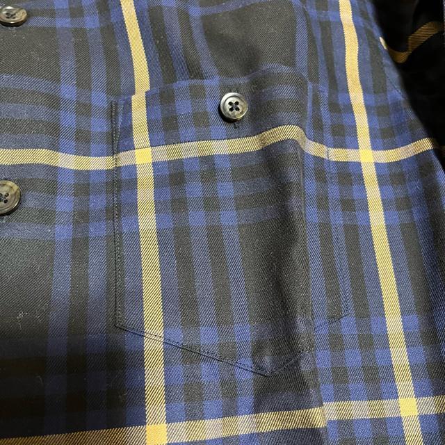 【TAKEO KIKUCHI】 ビッグタータンチェックスタンドカラーシャツ L 長袖シャツ ボタンダウン < ブランド 【TAKEO KIKUCHI】 ビッグタータンチェックスタンドカラーシャツ L 長袖シャツ ボタンダウン < ブランドの