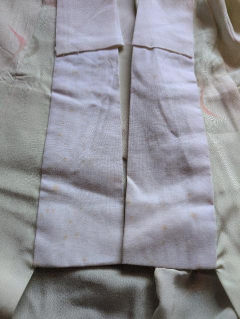 USED、長襦袢、単衣、極薄グリーンに柄 < 女性ファッション USED、長襦袢、単衣、極薄グリーンに柄 < 女性ファッションの