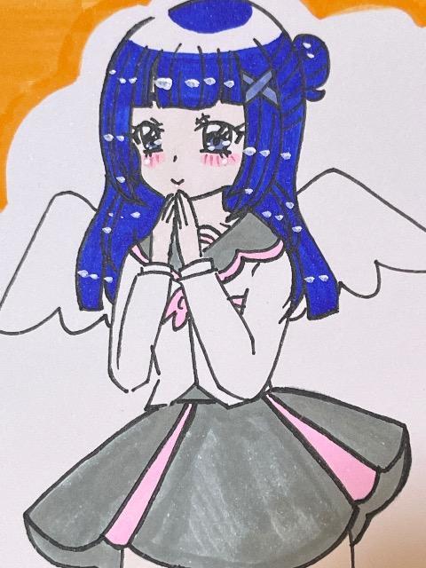 自作イラスト キミとアイドルプリキュア! 蒼風なな 制服 ハガキサイズB < アニメ/コミック/キャラクター 自作イラスト キミとアイドルプリキュア! 蒼風なな 制服 ハガキサイズB < アニメ/コミック/キャラクターの