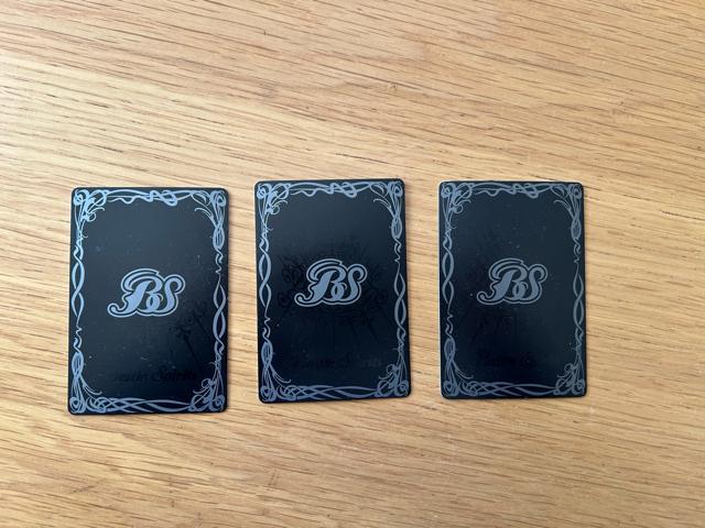 �o�g���X�s���b�c�@3���Z�b�g �� �g���[�f�B���O�J�[�h�� 