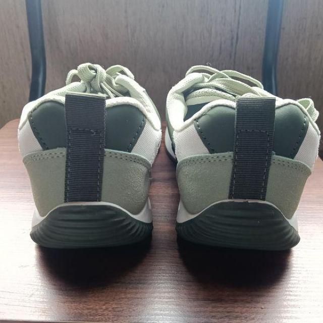 新品 25.5cm メンズ スニーカー グリーン シューズ 靴 男女兼用 普段着 < 男性ファッション 新品 25.5cm メンズ スニーカー グリーン シューズ 靴 男女兼用 普段着 < 男性ファッションの