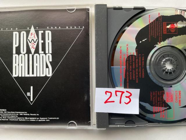 POWER BALLADS VOL.1 �p���[�o���[�h �I�ȁF�������� SRCS 6631 �I���j�o�X CD �� CD/DVD/�r�f�I�� 
