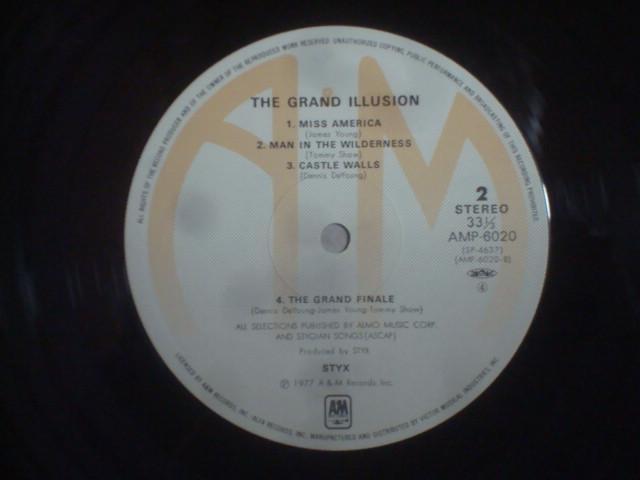 �O�����h�E�C�����[�W�����iTHE GRAND ILLUSION�j / �X�e�B�b�N�X�iSTYX�j�@ �і�LP �� CD/DVD/�r�f�I�� 