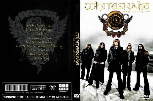 WHITESNAKE M3 FESTIVAL 2011 in コロンビア ホワイトスネイク < CD/DVD/ビデオ  WHITESNAKE M3 FESTIVAL 2011 in コロンビア ホワイトスネイク  < CD/DVD/ビデオの