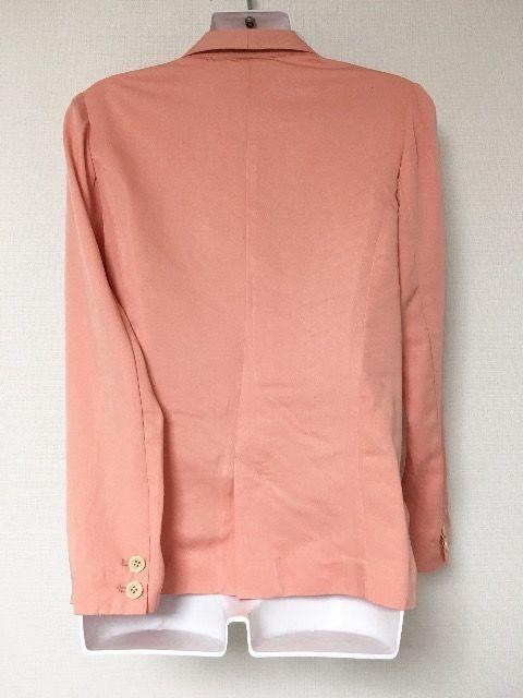 VISコーラルピンクとろみジャケットトロミテロンチスーツ < ブランド VISコーラルピンクとろみジャケットトロミテロンチスーツ < ブランドの