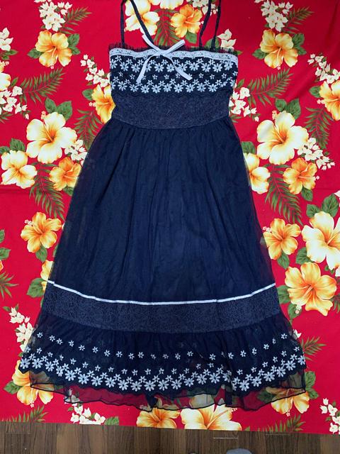 アクシーズ☆可愛い☆お花レースネイビーワンピース☆ < ブランド  アクシーズ☆可愛い☆お花レースネイビーワンピース☆  < ブランドの