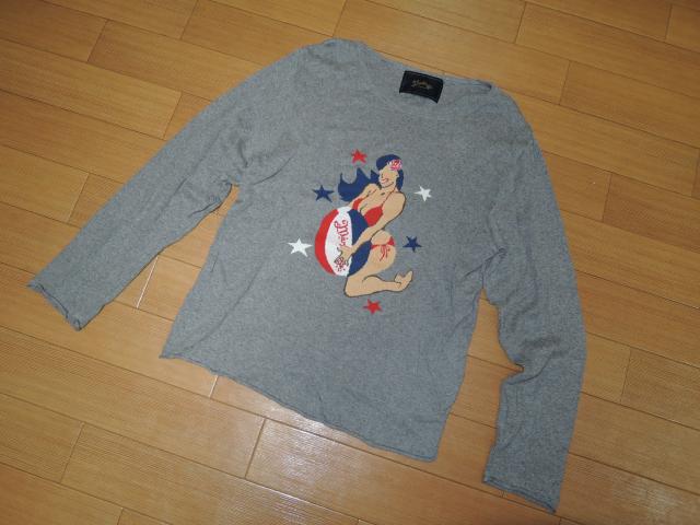 マーブルズ MARBLES 薄手 ニット カットソー 灰 M ガール TMT < ブランド  マーブルズ MARBLES 薄手 ニット カットソー 灰 M ガール TMT < ブランドの