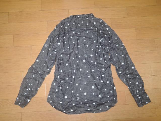 ユニフォームエクスペリメント★星柄ドットシャツ1黒SOPHNET. < ブランド  ユニフォームエクスペリメント★星柄ドットシャツ1黒SOPHNET. < ブランドの