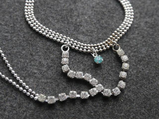 新品アンティーク調ストーン付きブレスレット < 女性アクセサリー/時計 新品アンティーク調ストーン付きブレスレット < 女性アクセサリー/時計の