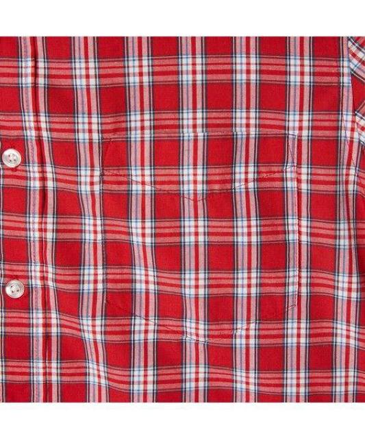 新品 AIGLE エーグル DFT オックスフォード チェックシャツ S 赤 長袖 < ブランド 新品 AIGLE エーグル DFT オックスフォード チェックシャツ S 赤 長袖 < ブランドの