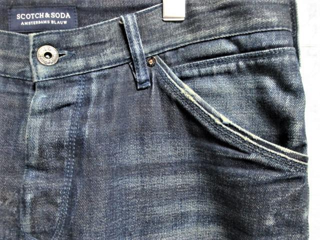 ☆SCOTCH & SODA スコッチアンドソーダ ヴィンテージ加工 デニムパンツ ジーンズ/メンズ/32☆サファリ < ブランド  ☆SCOTCH & SODA スコッチアンドソーダ ヴィンテージ加工 デニムパンツ ジーンズ/メンズ/32☆サファリ < ブランドの