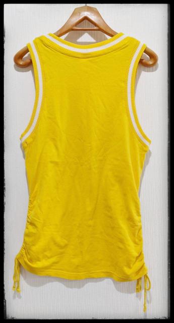 ★ESTABLSHED1923★Disney★ディズニー★タンクトップ★Tシャツ★白×黄色★Mサイズ★部屋着★まとめ買い歓迎★ < 女性ファッション  ★ESTABLSHED1923★Disney★ディズニー★タンクトップ★Tシャツ★白×黄色★Mサイズ★部屋着★まとめ買い歓迎★ < 女性ファッションの