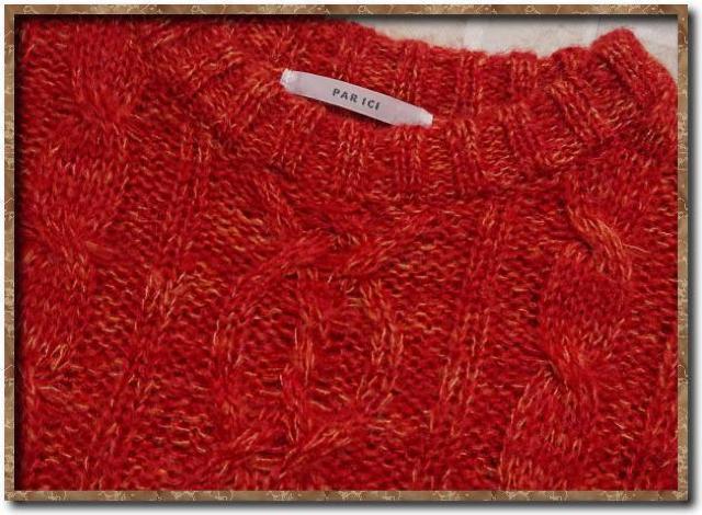 パーリッシィ モヘヤ混ニット レンガ < ブランド  パーリッシィ モヘヤ混ニット レンガ < ブランドの