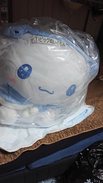 サンリオ一番くじ・シナモンロール・@・ビッグぬいぐるみ < おもちゃ  サンリオ一番くじ・シナモンロール・@・ビッグぬいぐるみ < おもちゃの