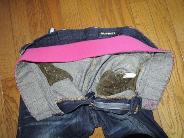 FRAPBOIS フラボア レイヤード デニム パンツ 2 インディゴ ストレッチ DENIM < ブランド  FRAPBOIS フラボア レイヤード デニム パンツ 2 インディゴ ストレッチ DENIM < ブランドの