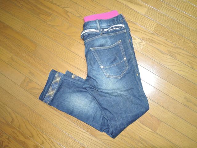 FRAPBOIS フラボア レイヤード デニム パンツ 2 インディゴ ストレッチ DENIM < ブランド  FRAPBOIS フラボア レイヤード デニム パンツ 2 インディゴ ストレッチ DENIM < ブランドの