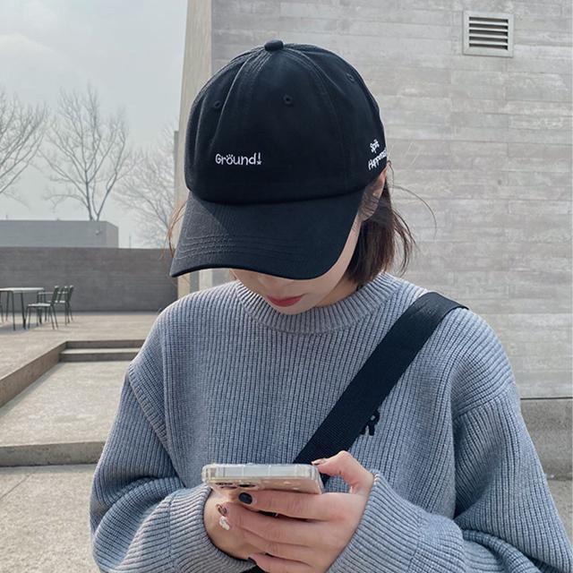 送料無料 新品 英字ロゴキャップ 刺しゅう 帽子 小顔 < 女性ファッション  送料無料 新品 英字ロゴキャップ 刺しゅう 帽子 小顔 < 女性ファッションの