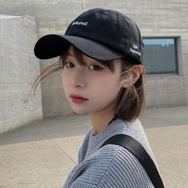 送料無料 新品 英字ロゴキャップ 刺しゅう 帽子 小顔 < 女性ファッション  送料無料 新品 英字ロゴキャップ 刺しゅう 帽子 小顔 < 女性ファッションの