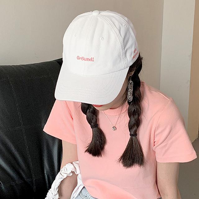 送料無料 新品 英字ロゴキャップ 刺しゅう 帽子 小顔 < 女性ファッション  送料無料 新品 英字ロゴキャップ 刺しゅう 帽子 小顔 < 女性ファッションの