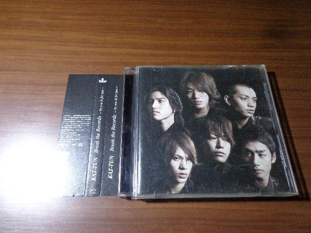 CD ★ KAT-TUN「Break the Records」★ CD、Blu-ray、DVD 2枚で送料180円 < タレントグッズ  CD ★ KAT-TUN「Break the Records」★ CD、Blu-ray、DVD 2枚で送料180円  < タレントグッズの