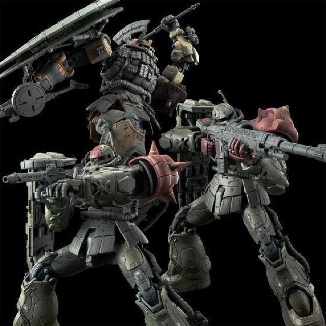 HG ザクIIF型 チャブス機&ケイル機+無識別型ザクII ソラリ機再現セット < ホビー  HG ザクIIF型 チャブス機&ケイル機+無識別型ザクII ソラリ機再現セット  < ホビーの