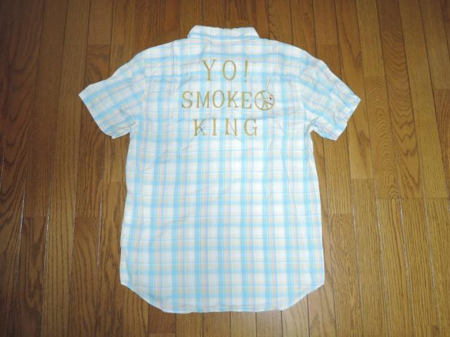 WACKO MARIA ワコマリア ワークシャツ M チェック柄 半袖シャツ チェーンステッチ 刺繍 < ブランド WACKO MARIA ワコマリア ワークシャツ M チェック柄 半袖シャツ チェーンステッチ 刺繍 < ブランドの