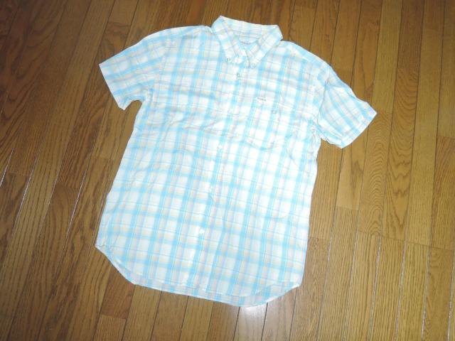 WACKO MARIA ワコマリア ワークシャツ M チェック柄 半袖シャツ チェーンステッチ 刺繍 < ブランド WACKO MARIA ワコマリア ワークシャツ M チェック柄 半袖シャツ チェーンステッチ 刺繍 < ブランドの