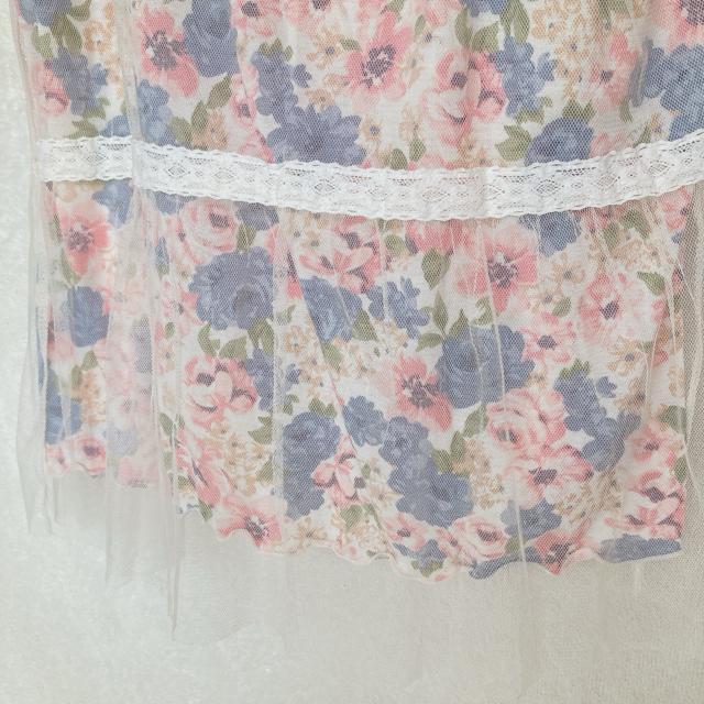 axes femme アクシーズ 花柄 チュールレース 花柄 半袖 カットソー N2m < ブランド axes femme アクシーズ 花柄 チュールレース 花柄 半袖 カットソー N2m < ブランドの