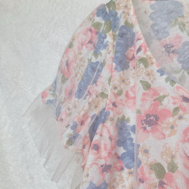 axes femme アクシーズ 花柄 チュールレース 花柄 半袖 カットソー N2m < ブランド axes femme アクシーズ 花柄 チュールレース 花柄 半袖 カットソー N2m < ブランドの