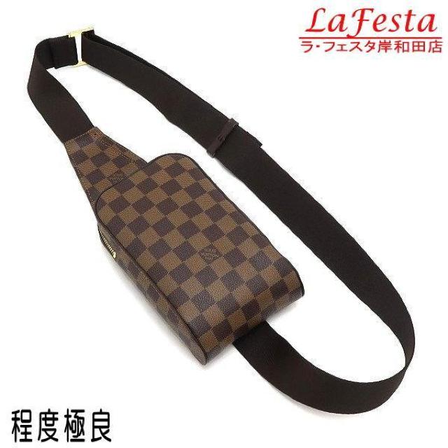 ◆ 本物 美品 ◆ LV ルイヴィトン ジェロニモス ダミエ ボディバッグ ウエストポーチ ショルダーバッグ 人気 N51994 < ブランド  ◆ 本物 美品 ◆ LV ルイヴィトン ジェロニモス ダミエ ボディバッグ ウエストポーチ ショルダーバッグ 人気 N51994  < ブランドの