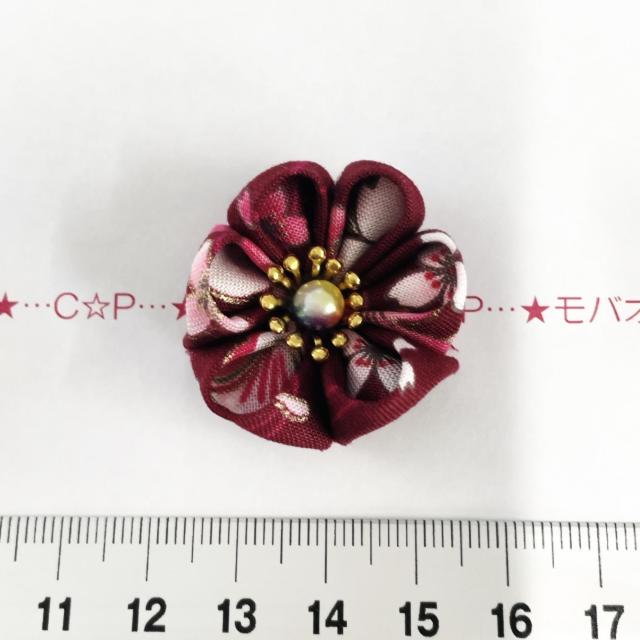 18*ハンドメイド♪つまみ細工お花モチーフ 5 < 女性ファッション 18*ハンドメイド♪つまみ細工お花モチーフ 5 < 女性ファッションの
