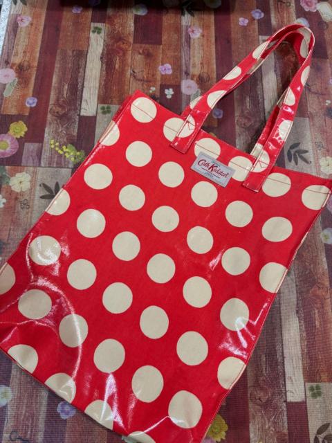 �L���X�L�b�h�\�� Cath Kidston �g�[�g�o�b�O �V�����_�[�o�b�O �G�R�o�b�O ���z 4�_�Z�b�g�ԕ� �h�b�g���g�E�H���b�g �� �u�����h�� 