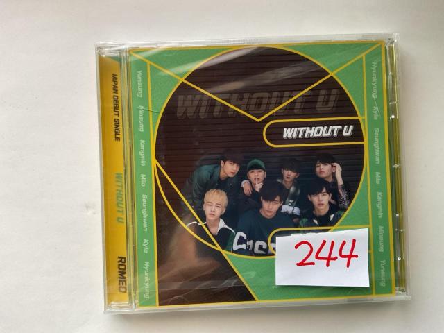 ROMEO (�����I) JAPAN DEBUT SINGLE�uWITHOUT U�vCD ���J���i �� CD/DVD/�r�f�I�� 