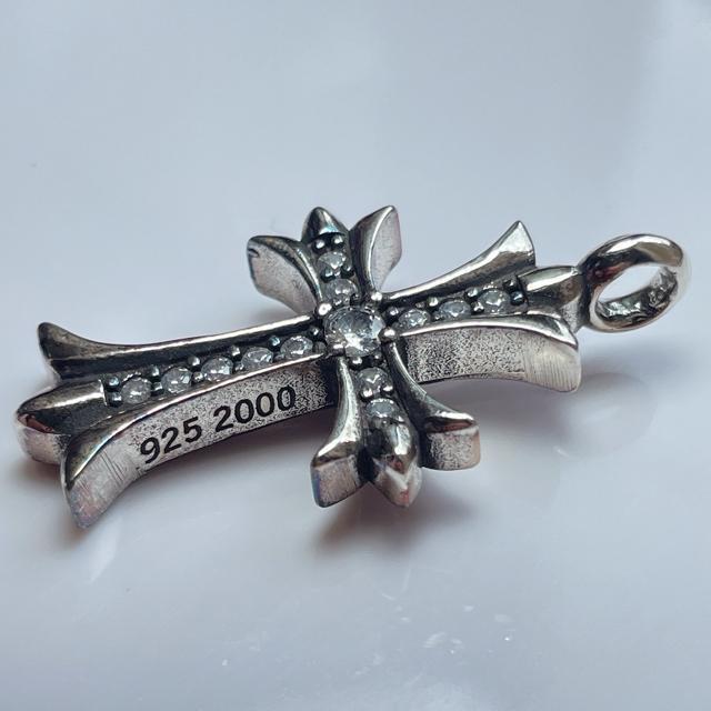 ノーブランド 【ペンダント】 ベビーファット タイニークロス シルバー パヴェ silver925 刻印入り < 男性アクセサリー/時計 ノーブランド 【ペンダント】 ベビーファット タイニークロス シルバー パヴェ silver925 刻印入り < 男性アクセサリー/時計の