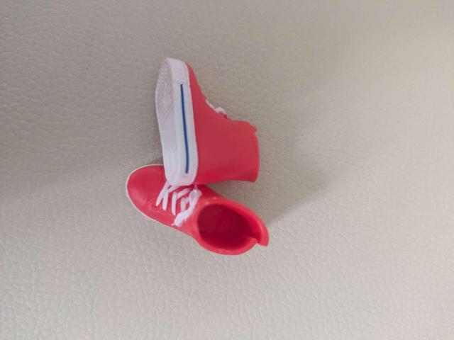 リカちゃん ブライス ドール用 スニーカー 赤 ハイカット 靴 小物 着せ替え < おもちゃ リカちゃん ブライス ドール用 スニーカー 赤 ハイカット 靴 小物 着せ替え < おもちゃの