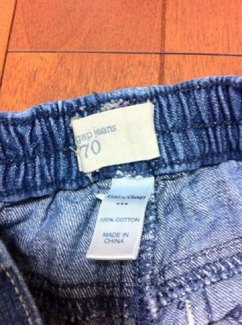 babyGAP☆ウエストリボンデニムパンツ < ブランド babyGAP☆ウエストリボンデニムパンツ < ブランドの