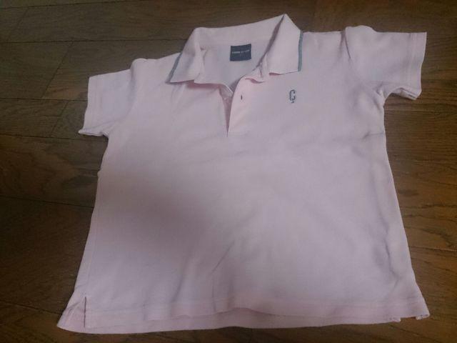 120 COMME CA ISM ピンクのポロ < キッズ/ベビー 120 COMME CA ISM ピンクのポロ < キッズ/ベビーの