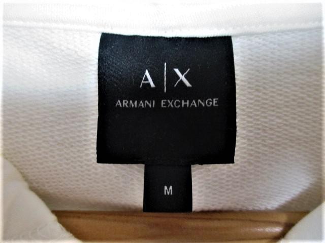 ��ARMANI EXCHANGE �A���}�[�j �G�N�X�`�F���W �r�b�O���S �v�����g �p�[�J�[/�����Y/M���V�샂�f�� �� �u�����h�� 