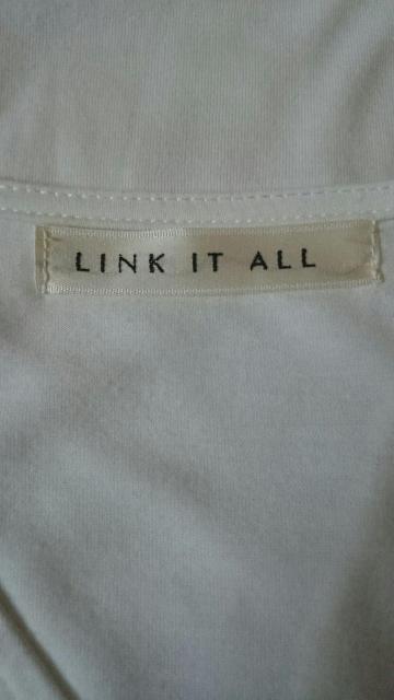 LINK IT ALL リンクイットオール☆ストーン付きデザイントップス★ゆったり☆ < ブランド  LINK IT ALL リンクイットオール☆ストーン付きデザイントップス★ゆったり☆ < ブランドの
