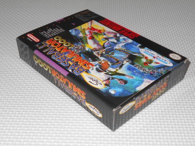 SFC★SUPER BSAEBALL SIMULATOR 1000 SNES 海外版 北米版 < ゲーム本体/ソフト  SFC★SUPER BSAEBALL SIMULATOR 1000 SNES 海外版 北米版 < ゲーム本体/ソフトの