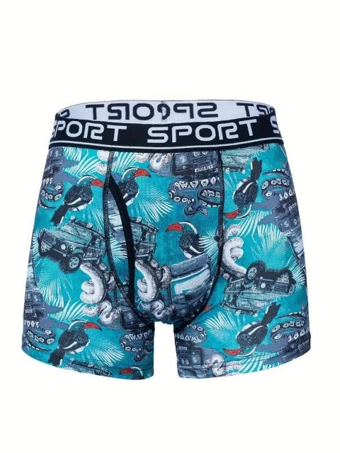 爆ヤス価格1590円★4 枚のメンズ下着セット 文字パターンプリント ボクサーブリーフセット USAサイズM(日本サイズXL相当) < 男性ファッション  爆ヤス価格1590円★4 枚のメンズ下着セット 文字パターンプリント ボクサーブリーフセット USAサイズM(日本サイズXL相当) < 男性ファッションの