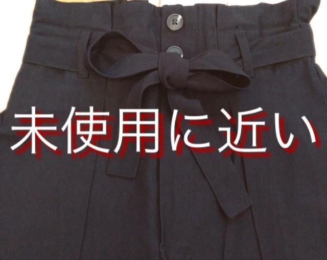 ★ 人気タックハイウエストワイドストレートパンツ★未使用に近いGU★着痩せ★ラク★フォーマル★早い者勝ち < 女性ファッション  ★ 人気タックハイウエストワイドストレートパンツ★未使用に近いGU★着痩せ★ラク★フォーマル★早い者勝ち  < 女性ファッションの