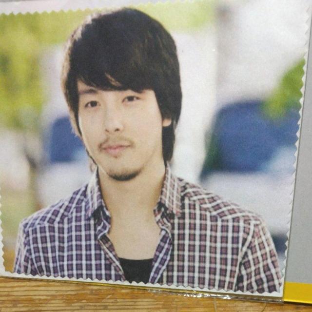 ☆パク・ヨンハ☆写真入り◯型ミラー。メガネ吹き < タレントグッズ  ☆パク・ヨンハ☆写真入り◯型ミラー。メガネ吹き < タレントグッズの