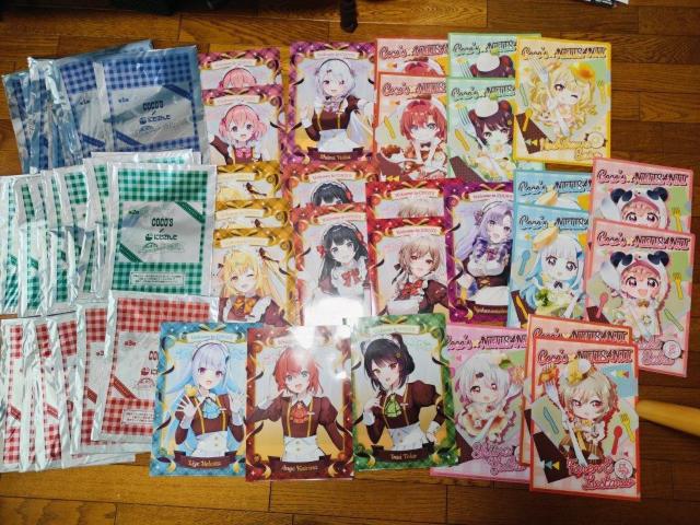 COCO'S ココス にじさんじ クリアファイル まとめ売り < アニメ/コミック/キャラクター  COCO'S ココス にじさんじ クリアファイル まとめ売り  < アニメ/コミック/キャラクターの