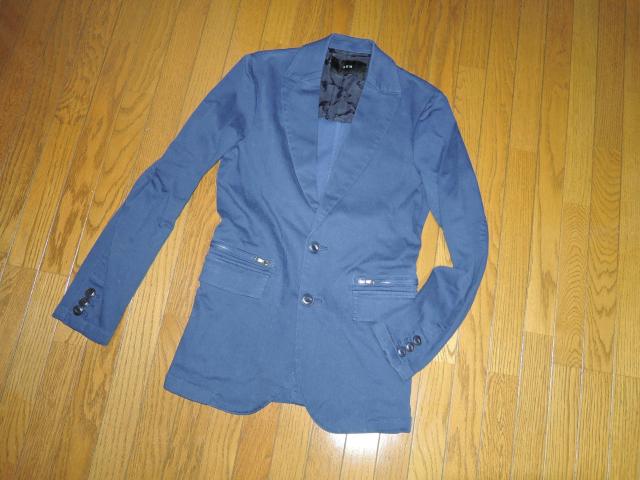 AKM エイケイエム HIGH POWER TWILL STRETCH ZIP CARGO JACKET テーラードジャケットM紺 < ブランド AKM エイケイエム HIGH POWER TWILL STRETCH ZIP CARGO JACKET テーラードジャケットM紺 < ブランドの